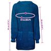 vidaXL Robe Marineblauw l Katoen