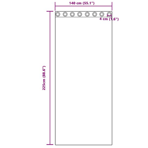 vidaXL Verduisterende gordijnen 2 pcs Lichtgrijs 140 x 225 cm Fluweel