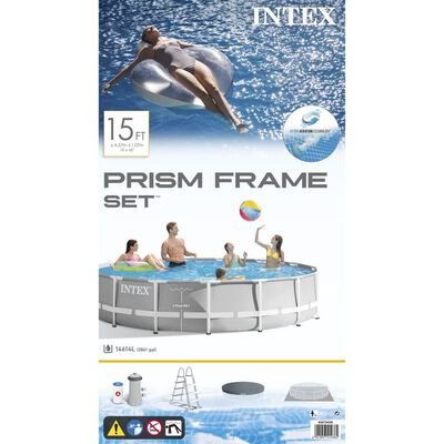 Intex Prism Frame Zwembadset 457x107 cm 26724GN