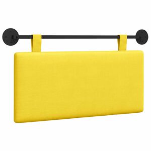 vidaXL Hangend hoofdbord Katoen Stof