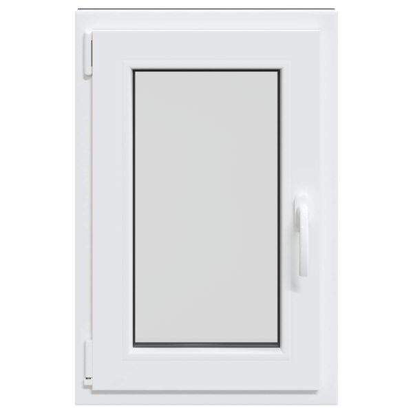 Kelderraam RISOR Antraciet 50 x 75 cm PVC en glas