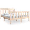 vidaXL Bedframe massief hout 150x200 cm