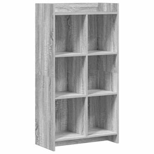 vidaXL Boekenkast Grijs Sonoma 59 x 30 x 111 cm Bewerkt hout