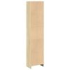 vidaXL Boekenkast 40x24x176 cm bewerkt hout sonoma eikenkleurig