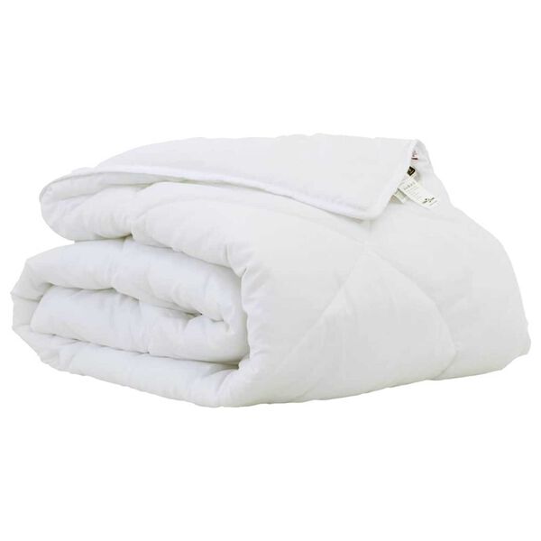 vidaXL Dekens & Duvets Wit 135 x 220 cm Microvezel