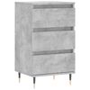 vidaXL Dressoir 40x35x70 cm bewerkt hout betongrijs