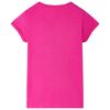 Kindershirt 104 donkerroze
