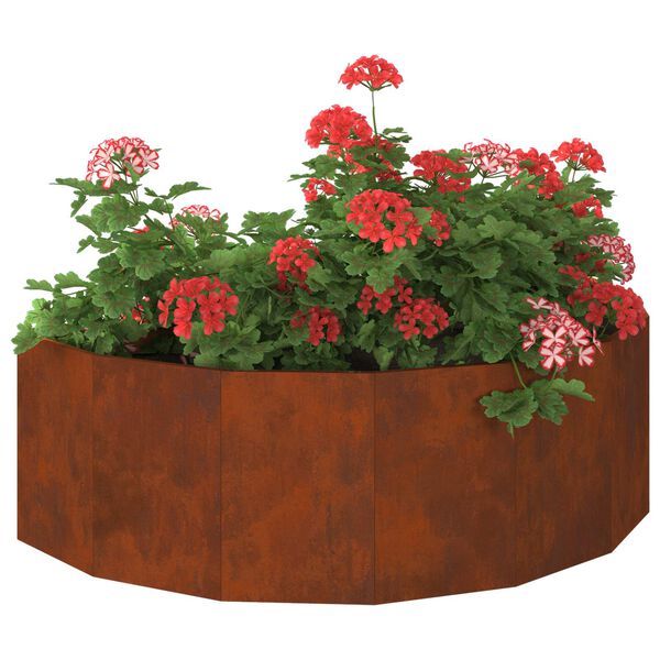 vidaXL Plantenbak Roestig 120 x 60 x 35 cm Cortenstaal