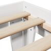 vidaXL Bedframe zonder matras massief grenenhout wit 90x190 cm