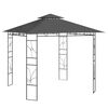 vidaXL Prieel 160 g/m&sup2; 3x3x2,7 m antracietkleurig
