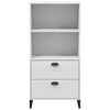 vidaXL Boekenkast VIKEN 60x35x123 cm bewerkt hout wit