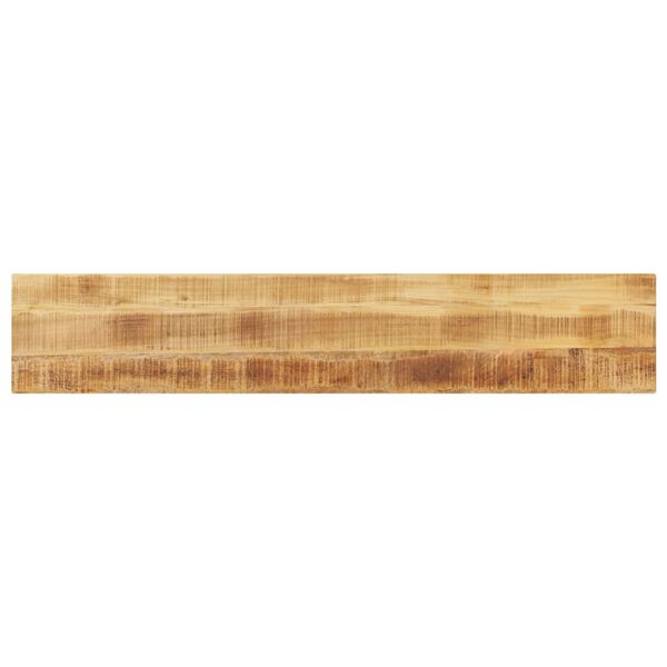 vidaXL Tafelblad rechthoekig 140x40x2,5 cm massief ruw mangohout