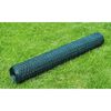 vidaXL Kippengaas 25x1 m met PVC-coating groen