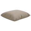 vidaXL Sierkussens 4 st 50x50 cm stof taupe