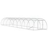 vidaXL Kippenhok zilver 800 x 150 x 100 cm Gegalvaniseerd staal