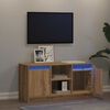 vidaXL TV Eenheden Bruin 100 x 34 x 50 cm Bewerkt hout
