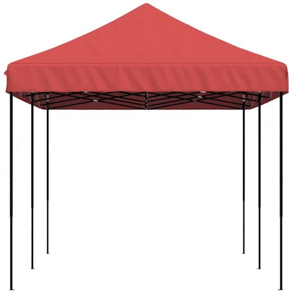 vidaXL Partytent inklapbaar pop-up 580x292x315 cm bordeauxrood