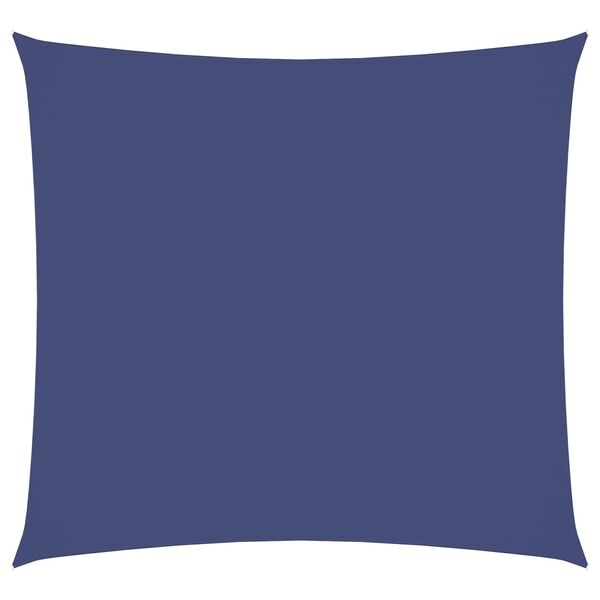 vidaXL Zonnescherm vierkant 2,5x2,5 m oxford stof blauw