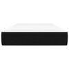 vidaXL Pocketveringmatras 120x190x20 cm stof zwart