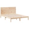 vidaXL Bedframe extra lang zonder matras massief hout 160x210 cm