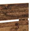 vidaXL Hoofdbord Oud Hout 200 cm Bewerkt hout