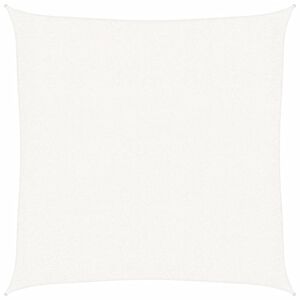 vidaXL Zonnescherm HDPE vierkant 2x2 m wit