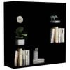 vidaXL Boekenkast 98x29x97,5 cm bewerkt hout zwart