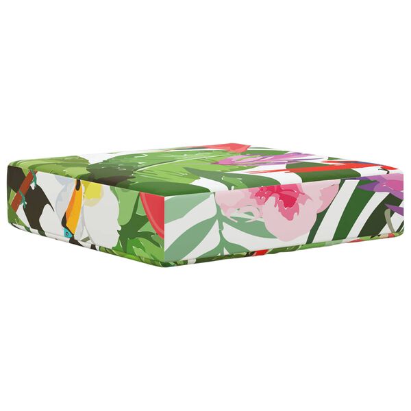 vidaXL Buiten Zitkussen kleurrijk 40 x 40 x 8 cm 100% Polyester