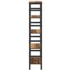 vidaXL Boekenkast Oud Hout 40 x 29,5 x 149 cm Bewerkt hout