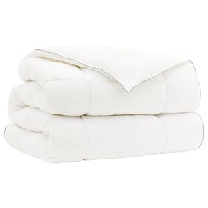 vidaXL Dekbed 220x240 cm Winter 450 GSM Australisch Wol Wit