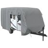 vidaXL Caravanhoes 550x250x220 cm vliesvlies grijs