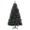 vidaXL Kunstkerstboom met 300 LED's 210 cm