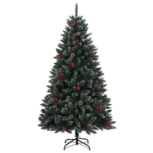 vidaXL Kunstkerstboom met 300 LED's 210 cm