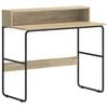 vidaXL Bureau met opbergruimte Sonoma Eiken 100 x 50 x 91 cm