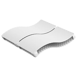 vidaXL Binnenveringmatras middelhard 180x200 cm