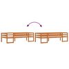 vidaXL Kinderbedframe massief grenenhout wasbruin 80x200 cm