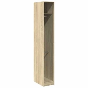 vidaXL Kledingkast 30x50x200 cm bewerkt hout sonoma eikenkleurig