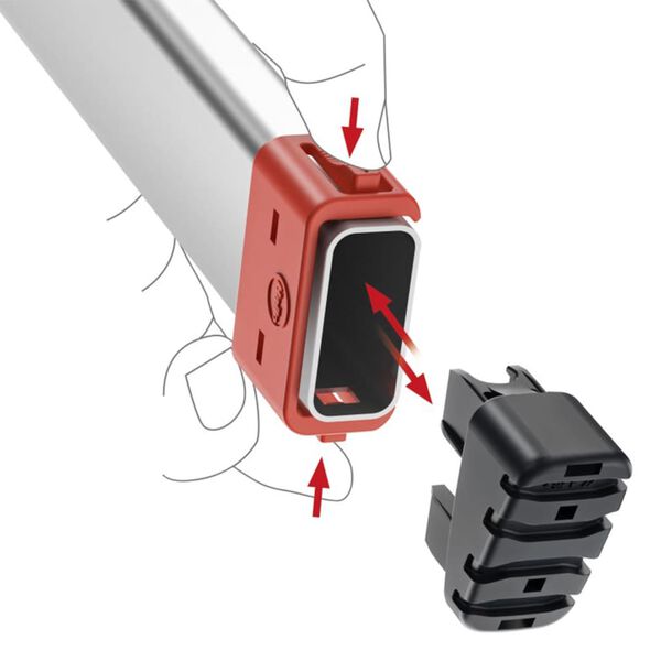 Hailo Ladder vervangende voeten set EasyClix Garden maat L 9948-001