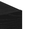 vidaXL Dressoir met lade Zwart Eiken 50 x 42,5 x 93 cm