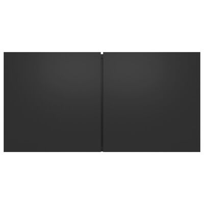 vidaXL Tv-hangmeubelen 3 st 60x30x30 cm zwart