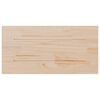 vidaXL Tafelbladen 2 st rechthoekig 80x40x2,5 cm massief grenenhout