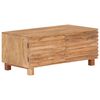 vidaXL Salontafel 90x50x40 cm massief mangohout