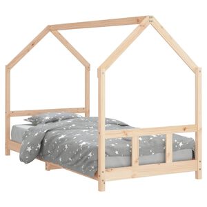 vidaXL Kinderbedframe 90x190 cm massief grenenhout