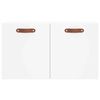 vidaXL Wandkast 60x36,5x35 cm bewerkt hout wit