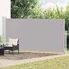 vidaXL Tuinscherm uittrekbaar 180x500 cm grijs