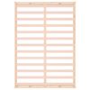 vidaXL Bedframe massief hout 140x200 cm
