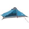 vidaXL Backpacking Tent Blauw 2-persoons 185T Polyester met PU Coating