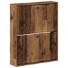 vidaXL Wandgemonteerde Schoenkast EDE 71 x 17 x 86 cm Bewerkt hout