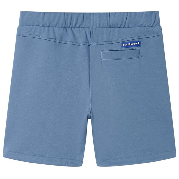 Kindershorts met trekkoord 128 donkerblauw