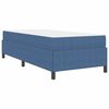 vidaXL Bedframe met matras Blauw 90 x 190 cm Stof